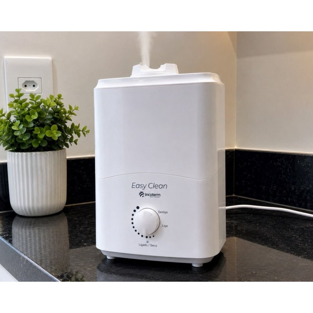 Umidificador De Ar Ultrassônico 3l Branco Bivolt Incoterm