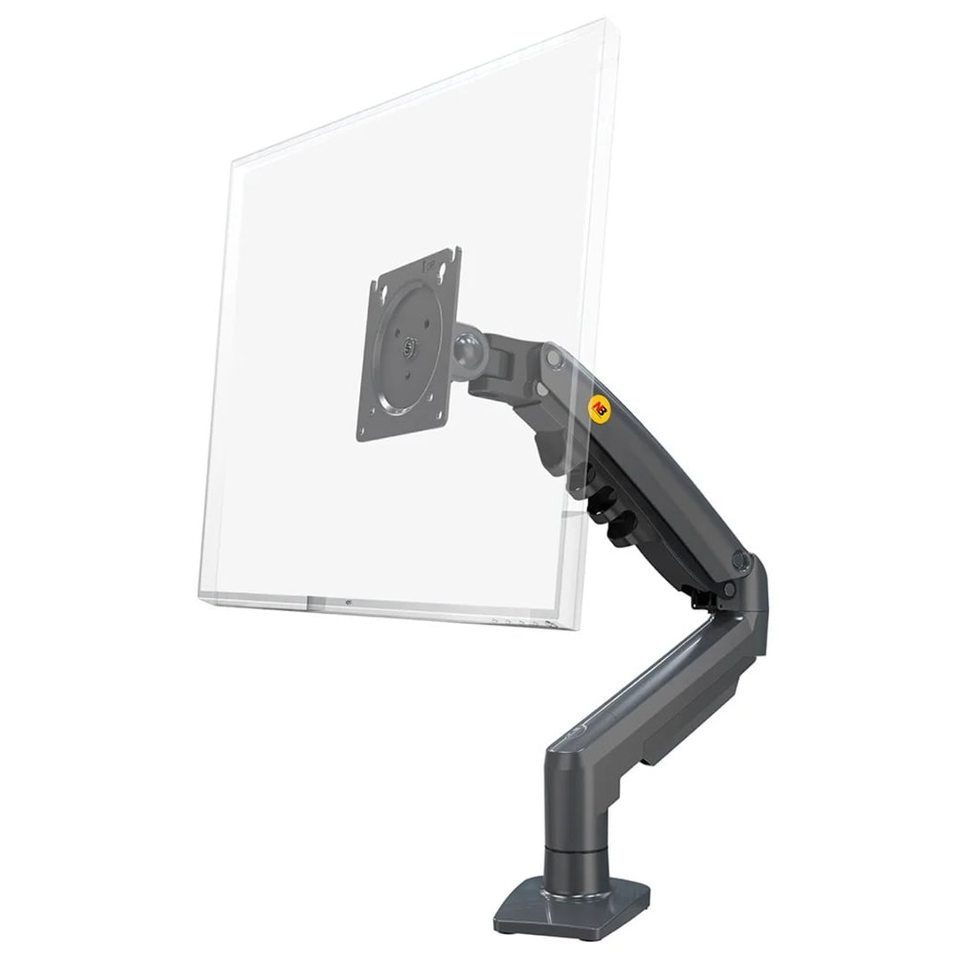 Suporte de Mesa Articulado para Monitor de 17" a 32" North Bayou, Ajustes com Pistão a Gás, Grafite F80 NB